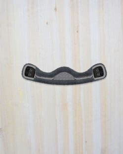 Mattes Cotton Crescent Sheepskin Girth 75cm - Grey