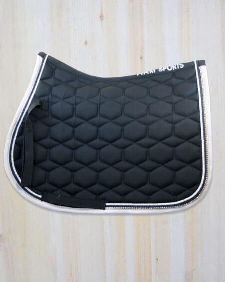 HKM Diamante Saddle Pad All Purpose Black