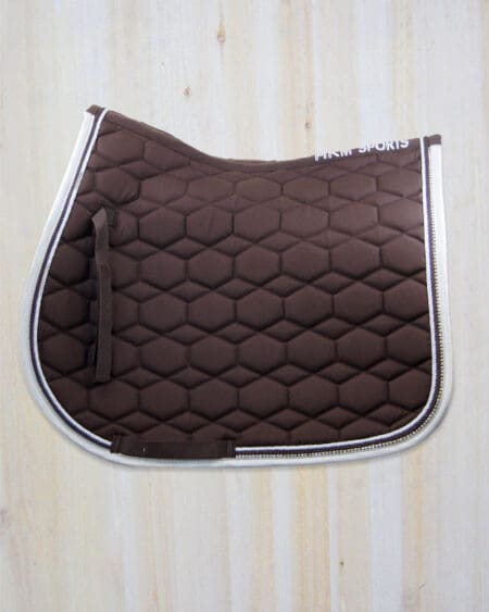 HKM Diamante Saddle Pad All Purpose Brown