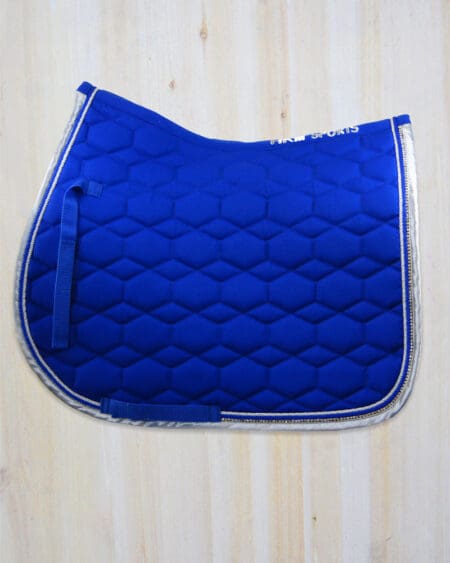 HKM Diamante Saddle Pad All Purpose Royal Blue