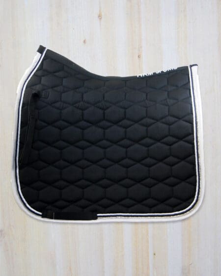 HKM Diamante Saddle Pad Dressage Black