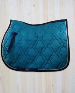 HKM Saddle Pad - All Purpose - Petrol Blue - Full