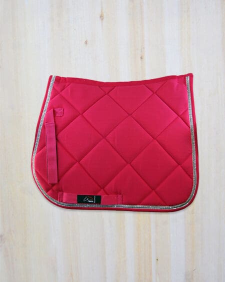 HKM Shetland Glitter Pad Hot Pink