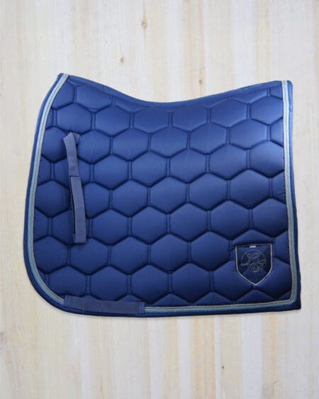 HKM Sole Mio Dressage Saddle Pad Sky Blue