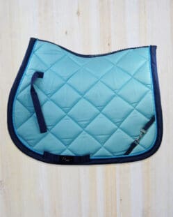Lauria Garrelli Golden Gate Saddle Pad - All Purpose Baby Blue - Full