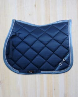 Lauria Garrelli Golden Gate Saddle Pad - All Purpose Blue - Full
