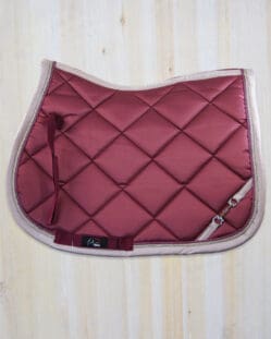 Lauria Garrelli Golden Gate Saddle Pad - All Purpose Rose - Pony