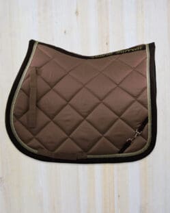 Lauria Garrelli Golden Gate Saddle Pad - All Purpose Taupe - Full