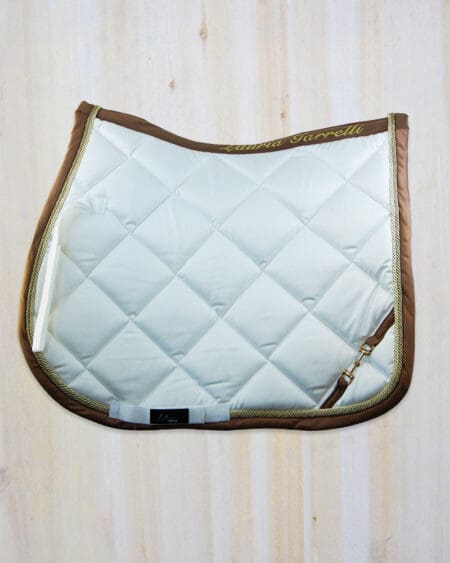 Lauria Garrelli Saddle Pad All Purpose White