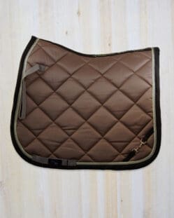 Lauria Garrelli Golden Gate Saddle Pad - Dressage Taupe - Full