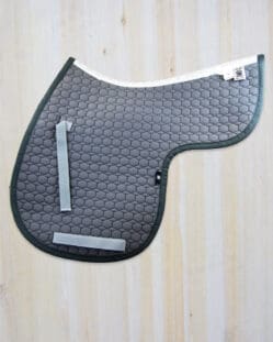 Mattes Grey All Purpose Shaped Numnah - Medium Size