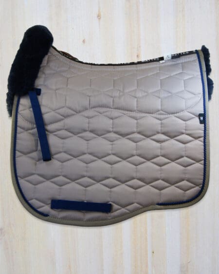 Walnut with Blue Sheepskin DR Size L