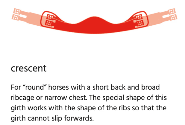 Best Horse Girths: A Comprehensive Buyer’s Guide 9 Crescent shape horse girth