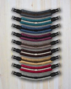 Mattes Custom Long Special Slimline Sheepskin Girth - for ponies