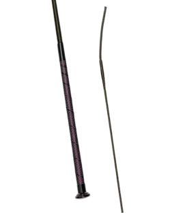 Colourline nylon weave Dressage Whip Pink 03007
