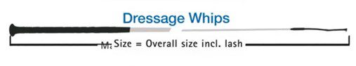 Dressage horse whip sizes