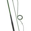 Fleck Nylon Weave Ergo Grip Lunge Whip Green Shaft