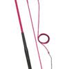 Fleck Nylon Weave Ergo Whip Pink Shaft