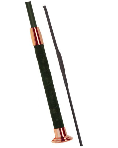 Fleck Silk Touch Dressage Whip Rose Gold 03721