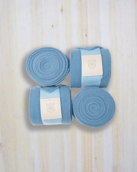 Mattes Fleece Bandages Water Blue
