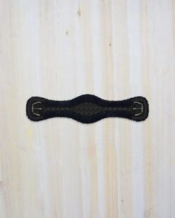 Mattes Western Cotton Anatomic Sheepskin Cinch 80cm - Black