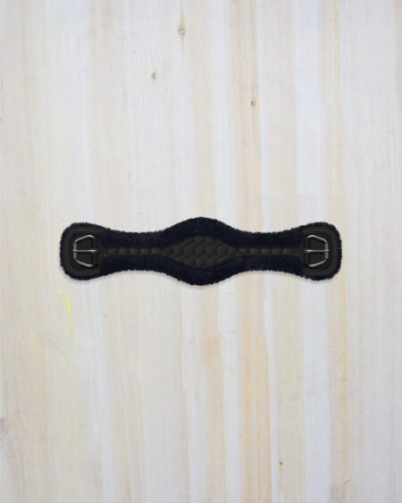 Western Cotton Anatomic 80cm Black with Black Sheepskin