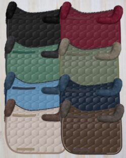 square dressage saddle pad