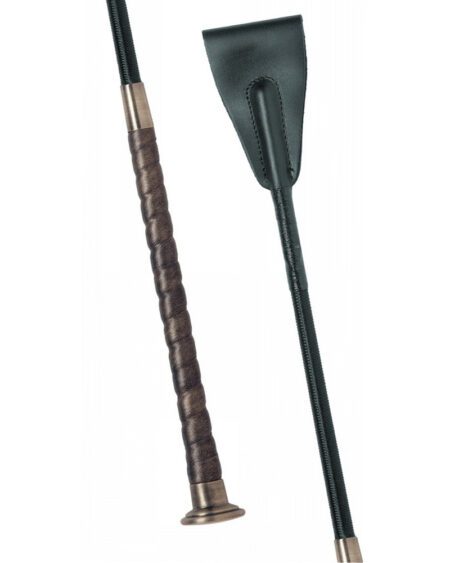 antique leather jumping bat antique brass