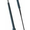 fleck custom leather dressage whip dark blue