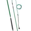 fleck coloured lunge whip dark green