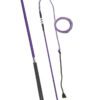 fleck coloured lunge whip purple