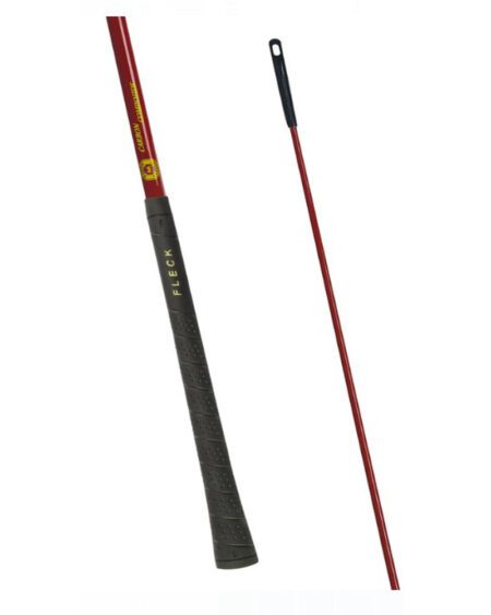 fleck competition grip lunge whip burgundy