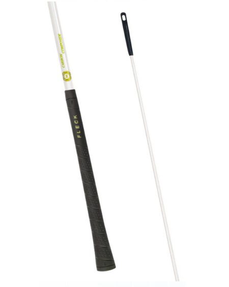 fleck competition grip lunge whip white