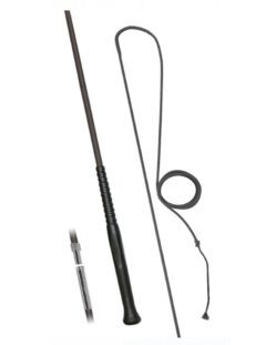 fleck ergo grip lunge whip black