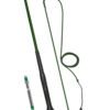 fleck ergo grip lunge whip dark green