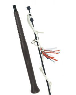 Fleck Hungarian carriage driving whip