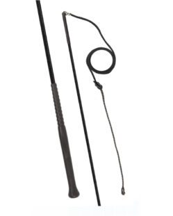 fleck lunge whip with nylon lash and swivel