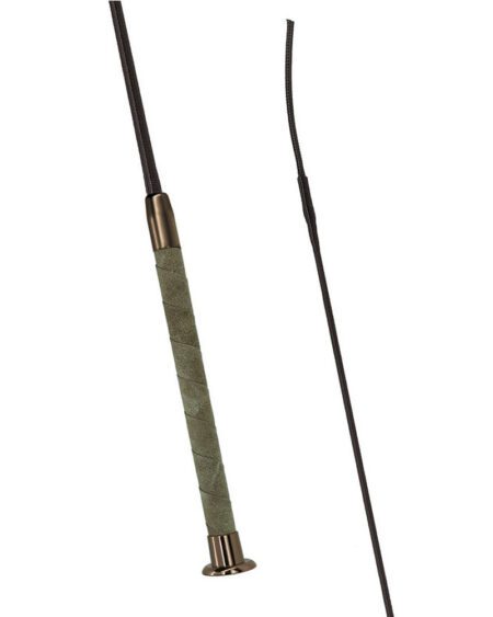 fleck softtex dressage whip brown