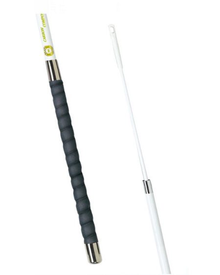 fleck super soft grip vaulting whip white