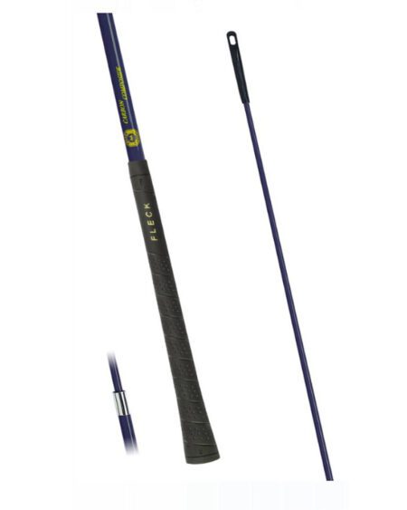 fleck telescopic competition grip lunge whip dark blue