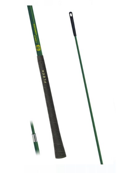 fleck telescopic competition grip lunge whip dark green