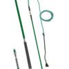 Fleck two piece screwable lunge whip dark green